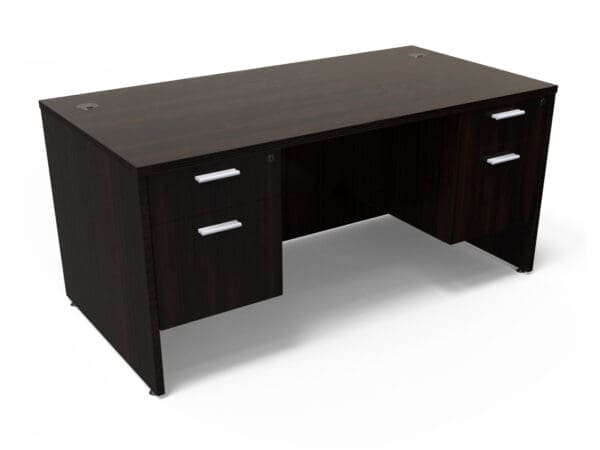 KUL 30X66 desk w/ 2bf ped (esp)